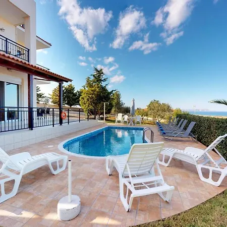 Angelika Two-storey House With Pool For 7 Gouves